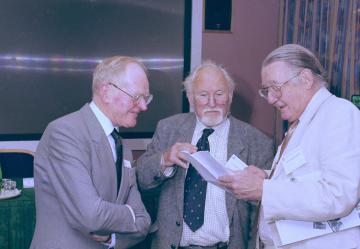 Dr James Porterfield, Dr Owen Lidwell, Sir Christopher Booth