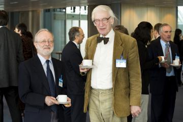 Professor Roger Pertwee, Dr Edward Gill