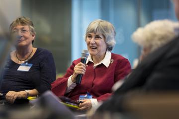 Professor Sue Malcolm, Professor Veronica van Heyningen