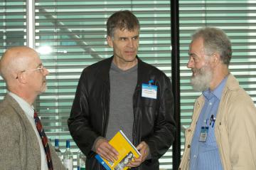 Professor Martyn Evans, Professor Alan Petersen, Rev. Bryan Vernon